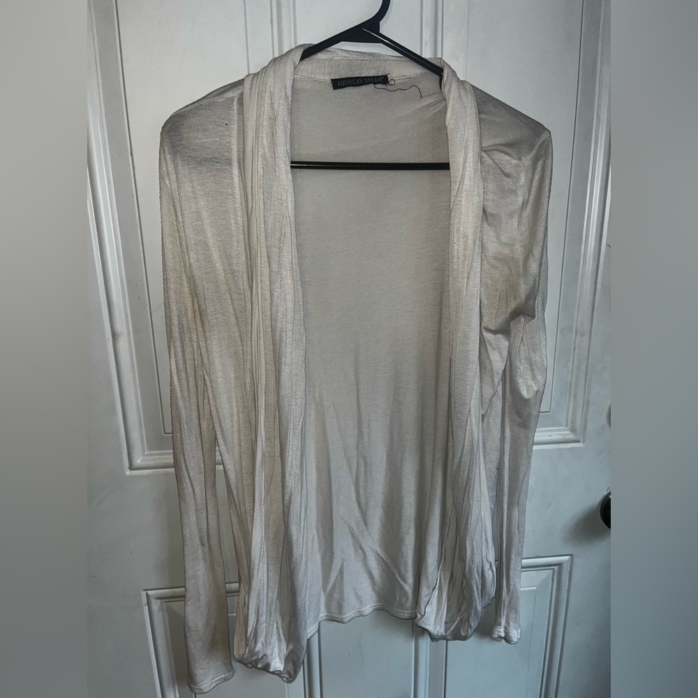 American Dream | White Cardigan